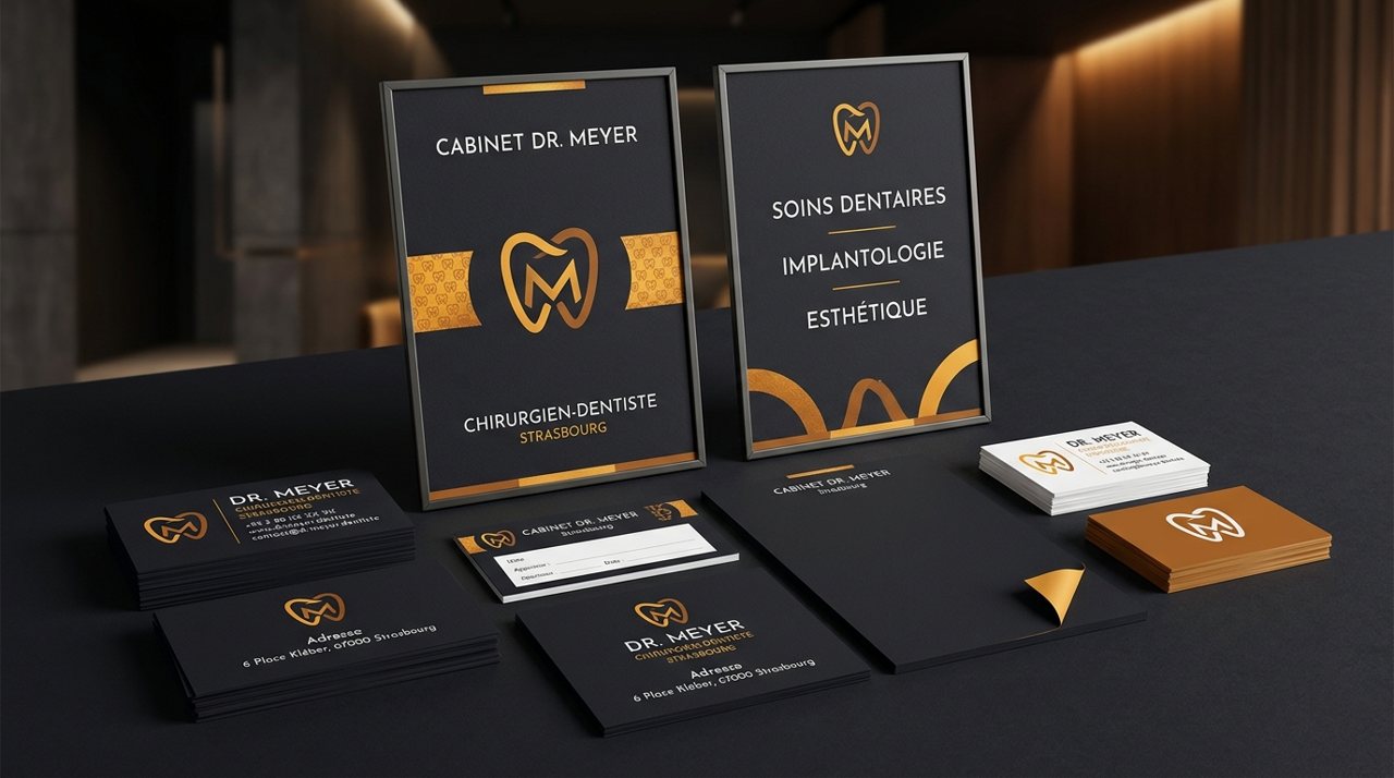 Cartes de visite — Cabinet Dr Meyer