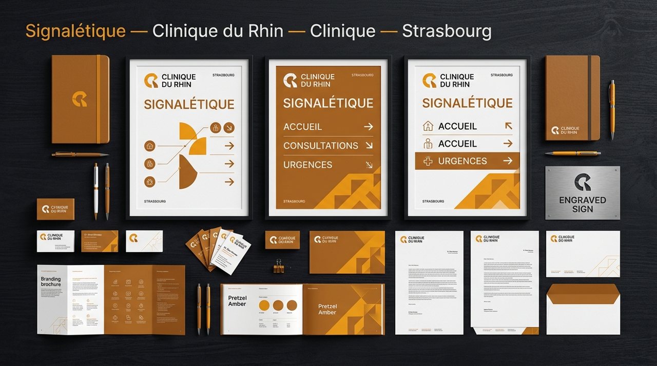 Signalétique — Clinique du Rhin